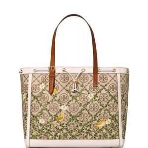 Tory Burch
Women's T Monogram Jacquard Embroidered Tote, and matching wallet